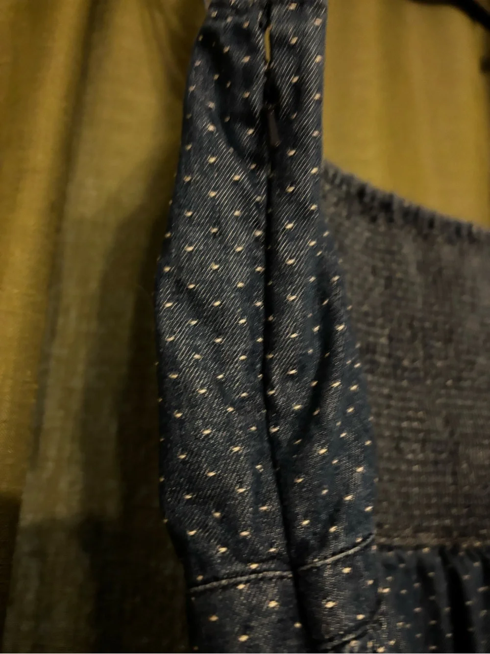 Free people denim corset dress